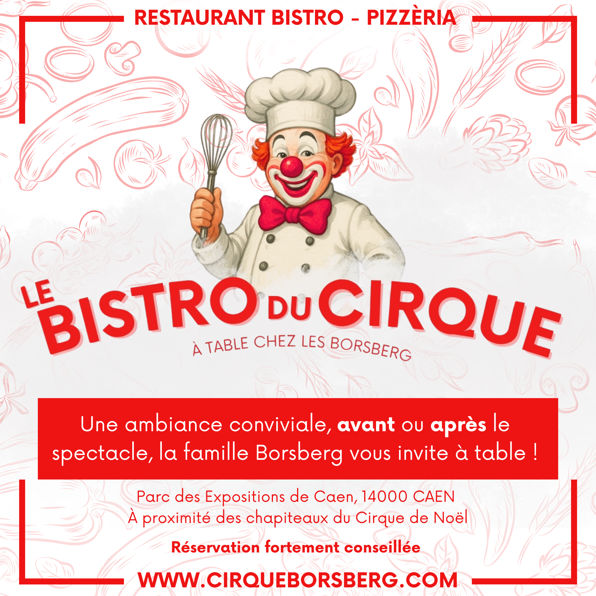 Nouveau ! Le Bistrot du Cirque Nouveau ! Le Bistrot du Cirque