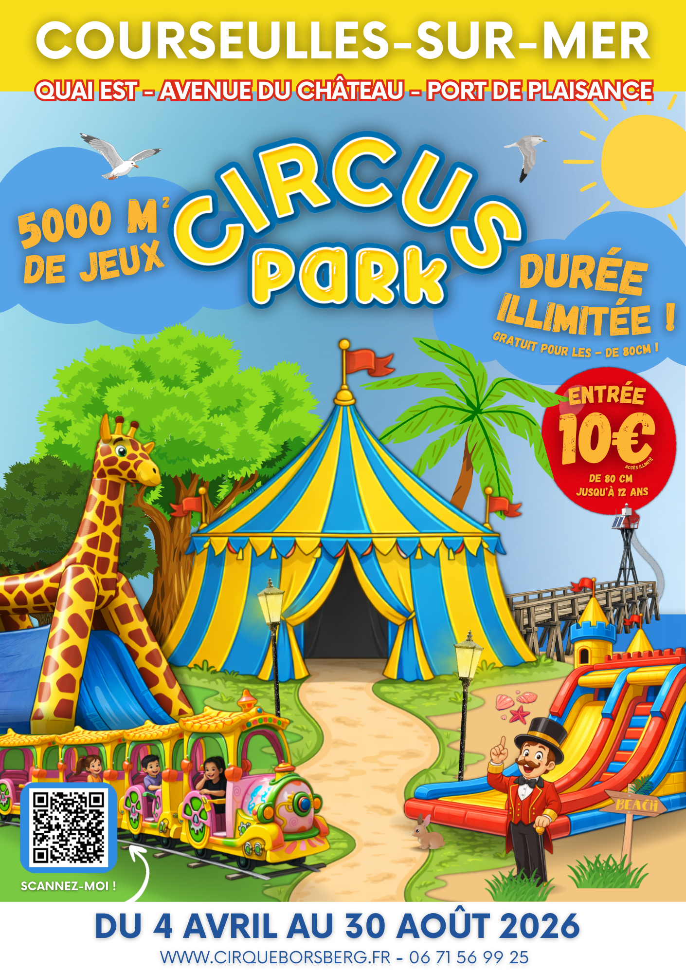 enfants circus park structures gonflables caen