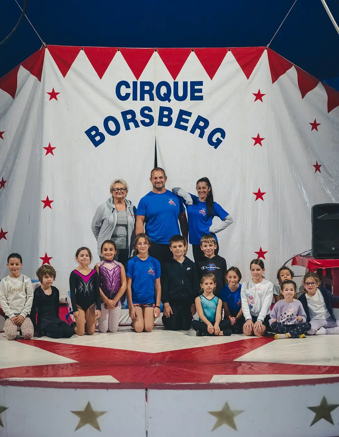 ecole de cirque enfant caen cirque borsberg
